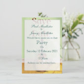 Sparen de Datum  Akoestische Guitar Kaart (Staand voorkant)