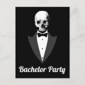 Sparen de Datum Bachelor Partij Aankondigingskaart (Voorkant)