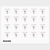 Sparen de Datum/Bachelorette Partij Hart Sticker (Vel)