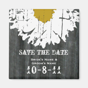 Sparen de Datum - Barnwood & Daisy Magneet