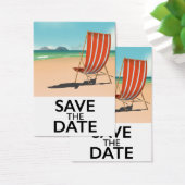 Sparen de Datum  Beach Deckstoel Visitekaartje (Bureau)