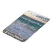 Sparen de Datum Beach Weddenschap Magneet (Linkerzijde)