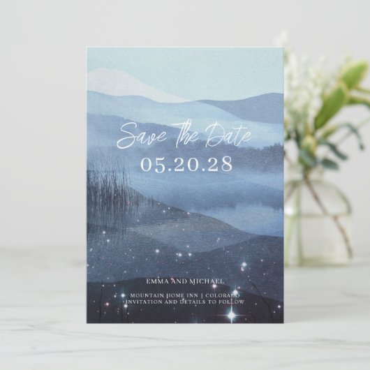 Sparen de Datum bergen mist Save The Date (Staand voorkant)