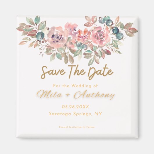 Sparen de Datum Bohemian Magneet (Voorkant)