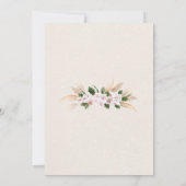 Sparen de Datum Boho Bohemian Kaart (Achterkant)