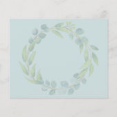 Sparen de Datum Botanische Eucalyptusbegrotingsbru Flyer (Achterkant)