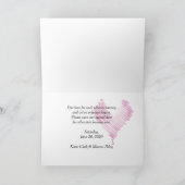 Sparen de Datum-bruiloft zeester en parels Aankondiging (Binnen)