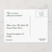 Sparen de Datum Canada Geese Briefkaart van de Nat (Achterkant)