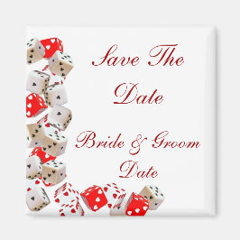 Sparen de Datum Casino Las Vegas Wedding Magnets Magneet