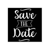 Sparen de Datum  Chalkboard Rubberstempel (Afrduk)