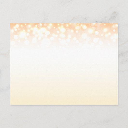 Sparen de datum champagne borrelt het briefkaart v (Achterkant)