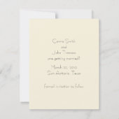 Sparen de Datum Cherry Blossom Save The Date (Achterkant)