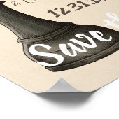 Sparen de Datum Chess King Queen Poster (Hoek)