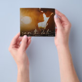 sparen de datum de Gouden Begroting de Moderne Cod Flyer (Hand)