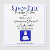 Sparen de Datum de Magnet van de Reunion van de Ho (Voorkant)