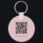 Sparen de Datum de Onduidelijke Sleutelhanger van<br><div class="desc">Je vrienden zullen dit leuk vinden als een trouwaankondiging om de date te redden. Voeg de QR-code van uw trouwwebsite toe. Gebruik dit als sparen de datum, de trouwuitnodiging, en rsvp. Deze blote sleutelhanger kan een iedereen zijn in één trouwuitnodiging. Blijf de trouwwebsite bijwerken om uw gasten te informeren over...</div>