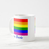 Sparen de Datum/de Regenboogweddenschap/de Pride v Koffiemok (Voorkant links)