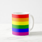 Sparen de Datum/de Regenboogweddenschap/de Pride v Koffiemok (Voorkant rechts)