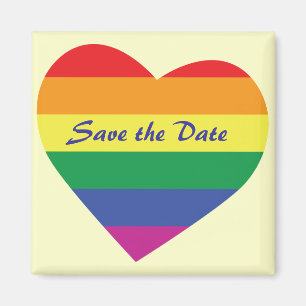 Sparen de Datum/de Regenboogweddenschap/de Pride v Magneet