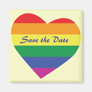 Sparen de Datum/de Regenboogweddenschap/de Pride v Magneet