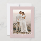 Sparen de Datum de Stijlvolle Aankondiging van de  (Voorkant)