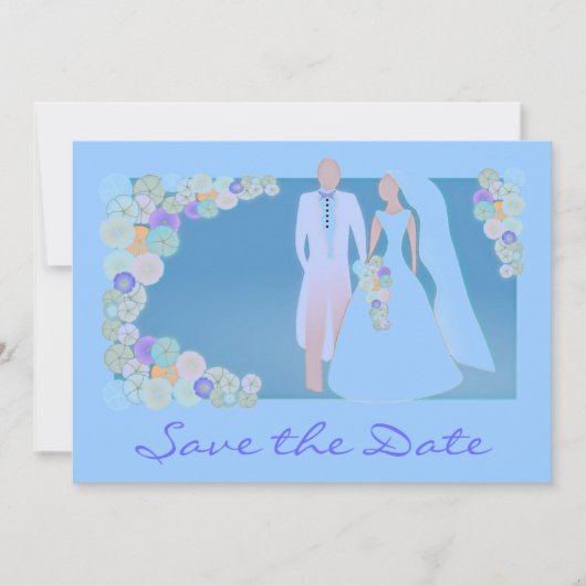 Sparen de Datum de Uitnodiging pre-Wedding (Voorkant)