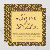 Sparen de Datum de Uitnodiging van de Woensdag van (Voorkant / Achterkant)