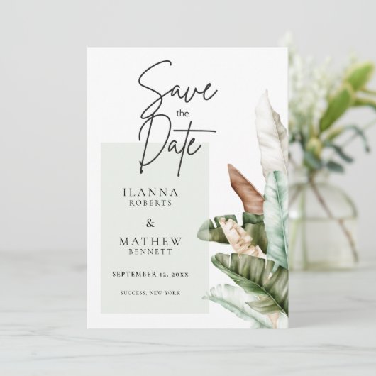 Sparen de Datum de Vertrouwelijke Aankondiging van (Staand voorkant)