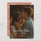 Sparen de Datum: De Viering van de Liefde en van d Kaart (Voorkant / Achterkant)