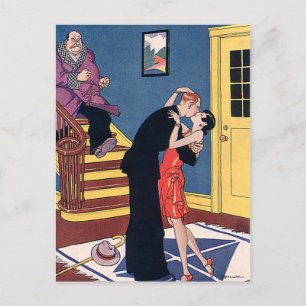 sparen de Datum, de Vreemde Liefde en de Romance Aankondigingskaart