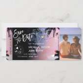 Sparen de Datum die Aanwezige Aannodiging van het Kaart (Voorkant)