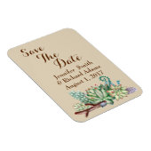 Sparen de Datum die Cactus Succulents Magnet van h Magneet (Rechterzijde)