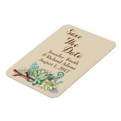 Sparen de Datum die Cactus Succulents Magnet van h Magneet (Linkerzijde)