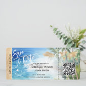 Sparen de Datum die de Kaart van de Kaart van de K (Staand voorkant)