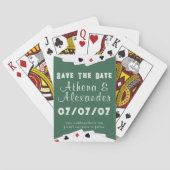 Sparen de Datum die Kaarten speelt (Achterkant)