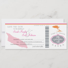 Sparen de Datum die Pass aan Aruba overgaat Save The Date