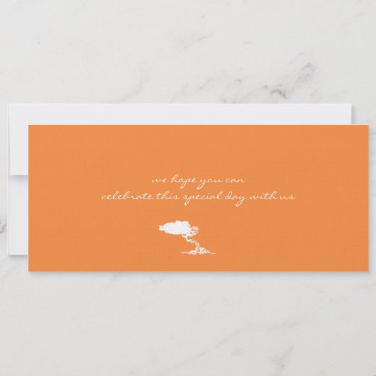 Sparen de Datum die Pass aan Aruba overgaat Save The Date (Achterkant)