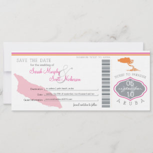 Sparen de Datum die Pass aan Aruba overgaat Save The Date