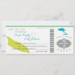 Sparen de Datum die Pass aan Aruba overgaat Save The Date
