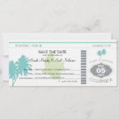 Sparen de Datum die Pass aan Colombia overgaat Save The Date (Voorkant)