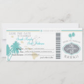 Sparen de Datum die Pass aan Hawaii overgaat Save The Date (Voorkant)