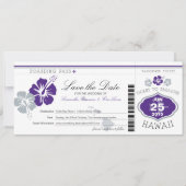 Sparen de Datum die Pass aan Hawaii overgaat Save The Date (Voorkant)
