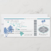 Sparen de Datum die Pass aan Hawaii overgaat Save The Date (Voorkant)
