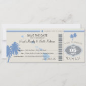 Sparen de Datum die Pass aan Hawaii overgaat Save The Date (Voorkant)