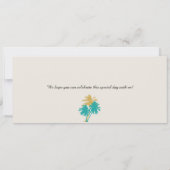 Sparen de Datum die Pass aan Mexico het instappen Save The Date (Achterkant)