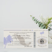 Sparen de Datum die Pass aan Mexico het instappen Save The Date (Staand voorkant)