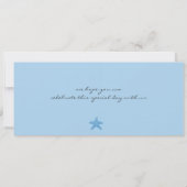 Sparen de Datum die Pass aan St. Thomas instapt Save The Date (Achterkant)