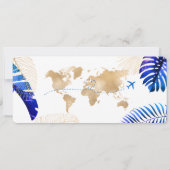 Sparen de Datum die Wereldkaart Beach Invita van d Kaart (Achterkant)