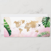 Sparen de Datum die Wereldkaart Beach Invita van d Kaart (Achterkant)