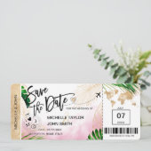 Sparen de Datum die Wereldkaart Beach Invita van d Kaart (Staand voorkant)